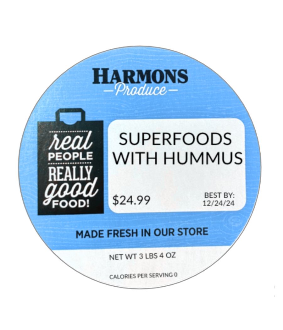 Circle label