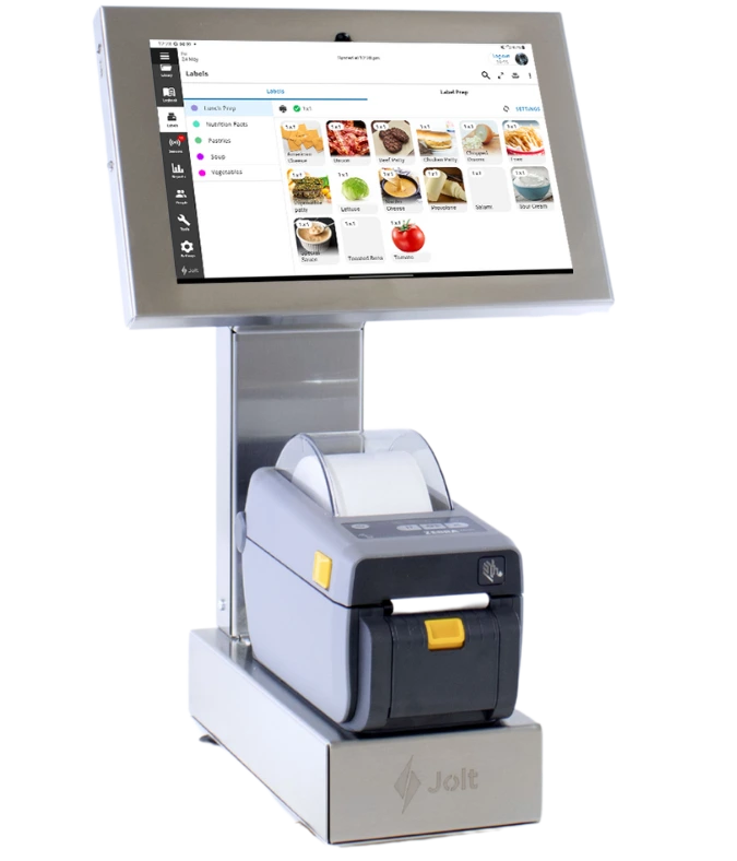 Jolt food labeling printer