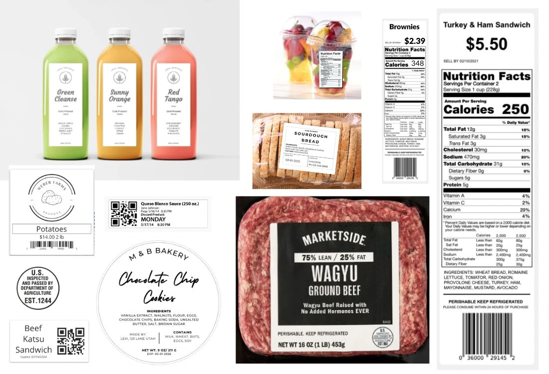 Types of labels
